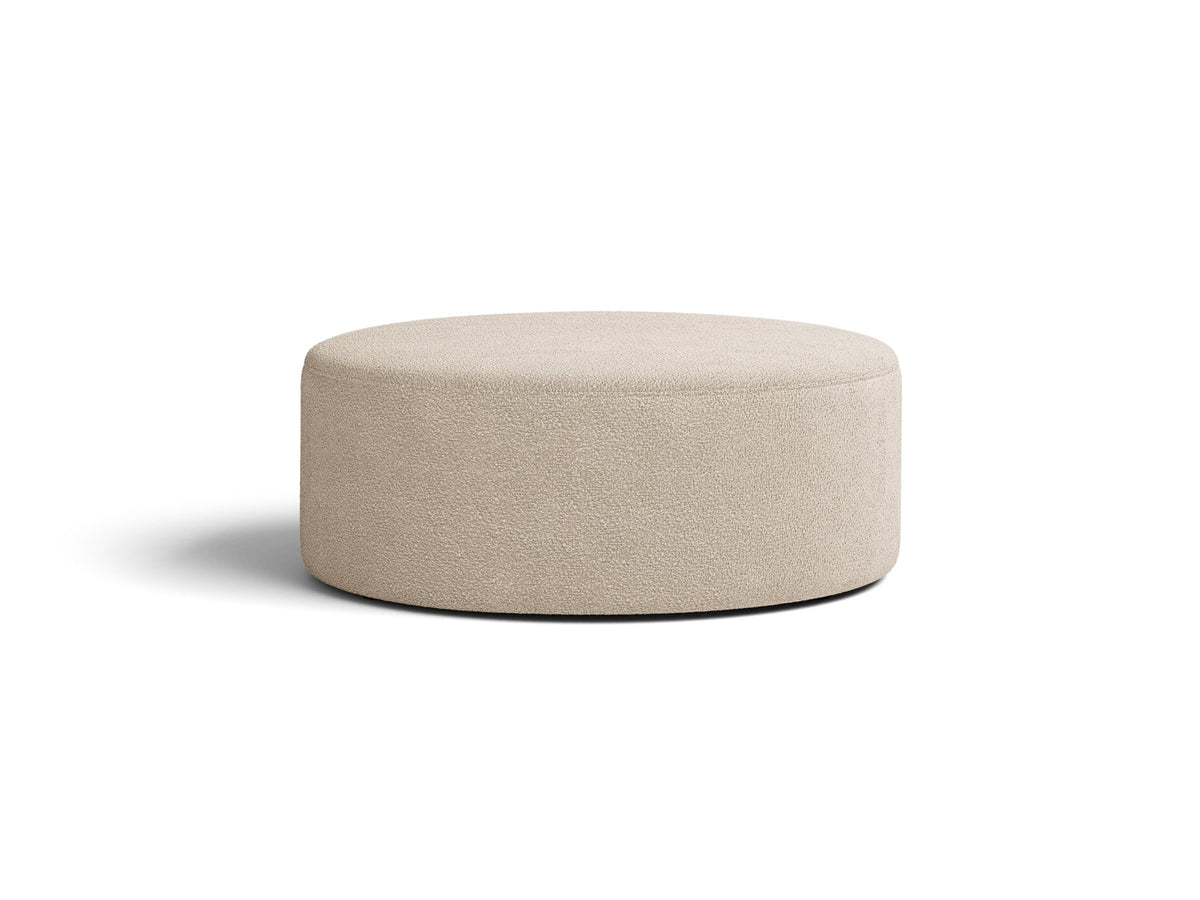 Dia — Pouf Beige (Baloo 2074) Black Plastic