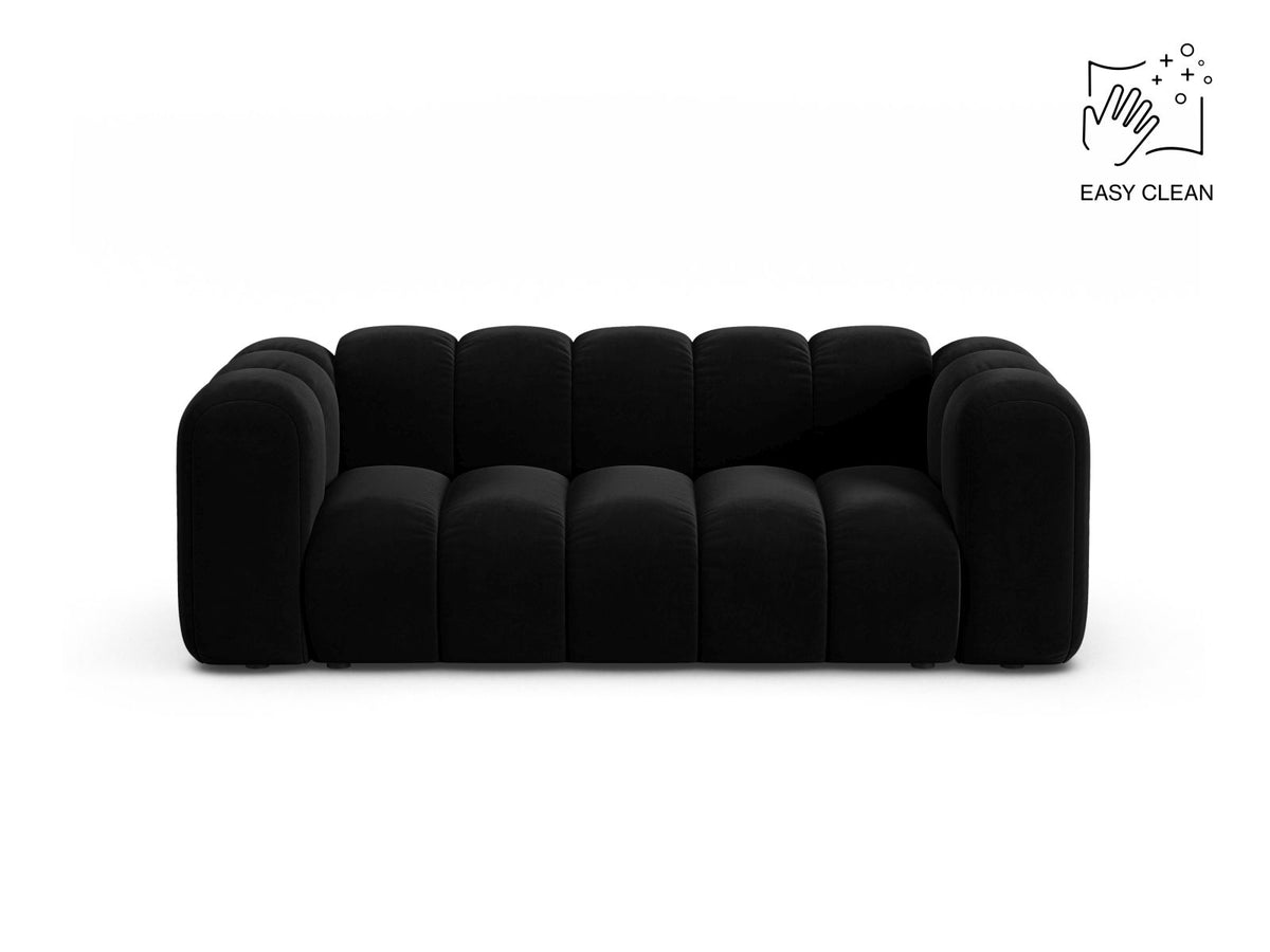 Lupine — Sofa Black (Venus 2923) Black Plastic