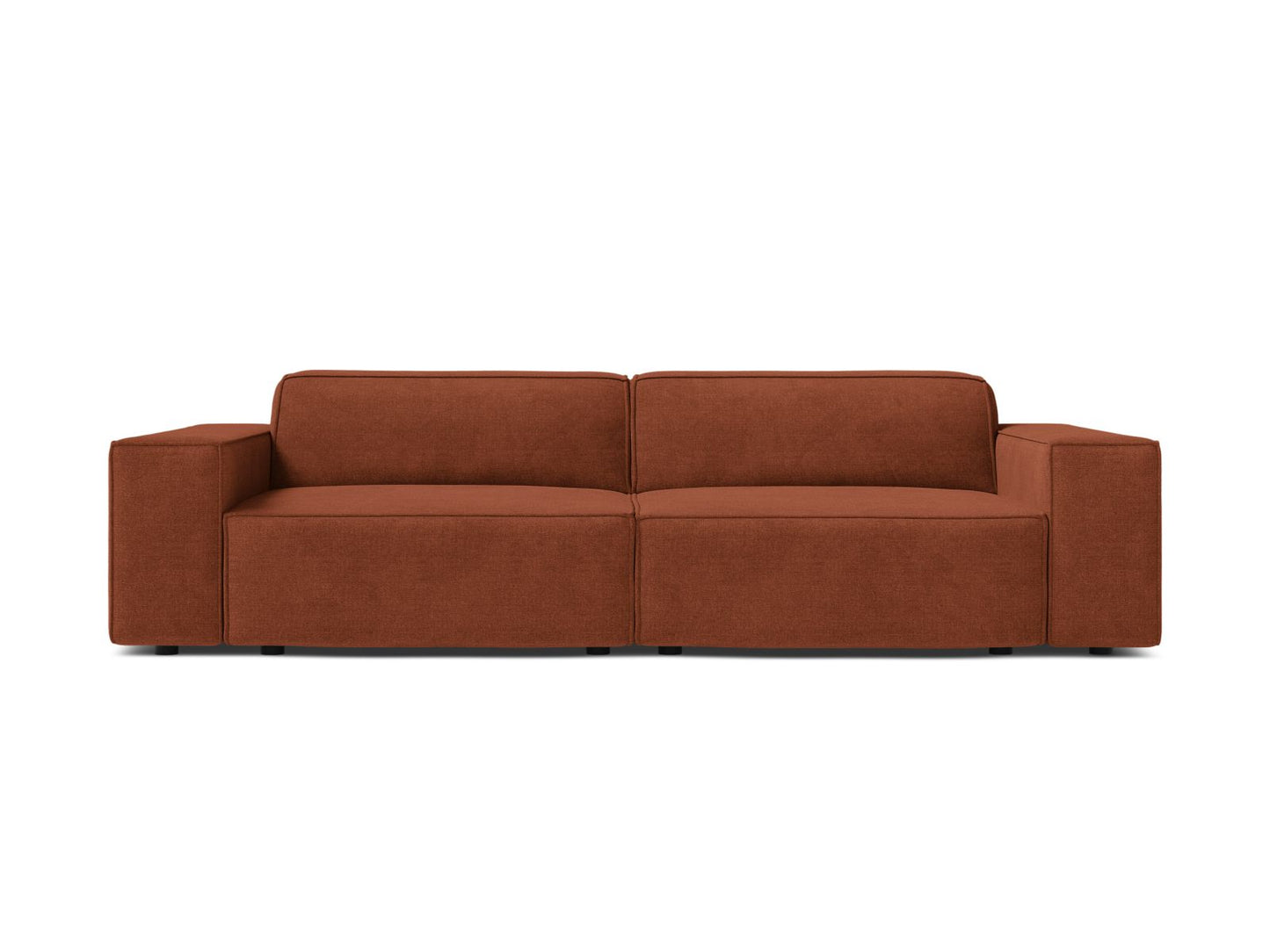 Jodie — Sofa Brick (Liberty 9) Black Plastic