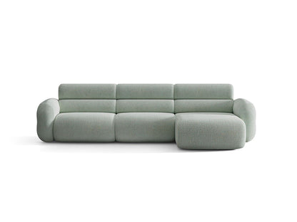 Neo — Corner Sofa (305x165x83 cm) Muted Blue (SILENCIO 72) Right