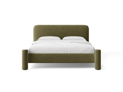 Vera — Bed (164x223x100 cm) Light Green (Casino Forest)