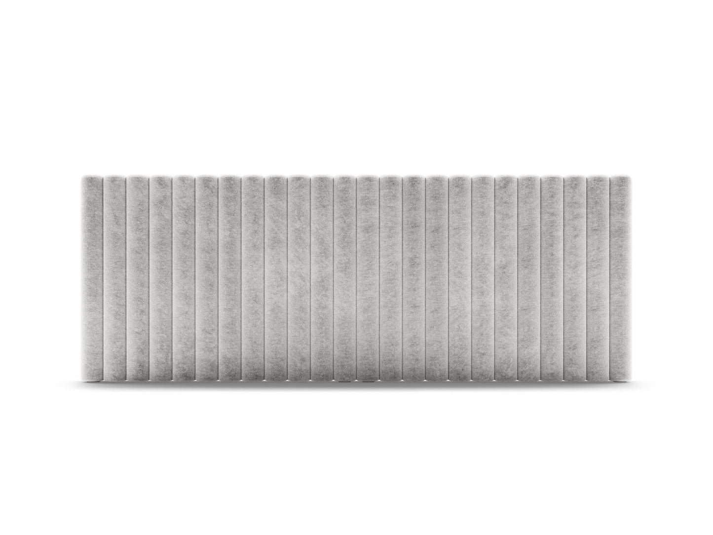 Mistero — Headboard Light Grey (Perfect Harmony 80) Black Plastic