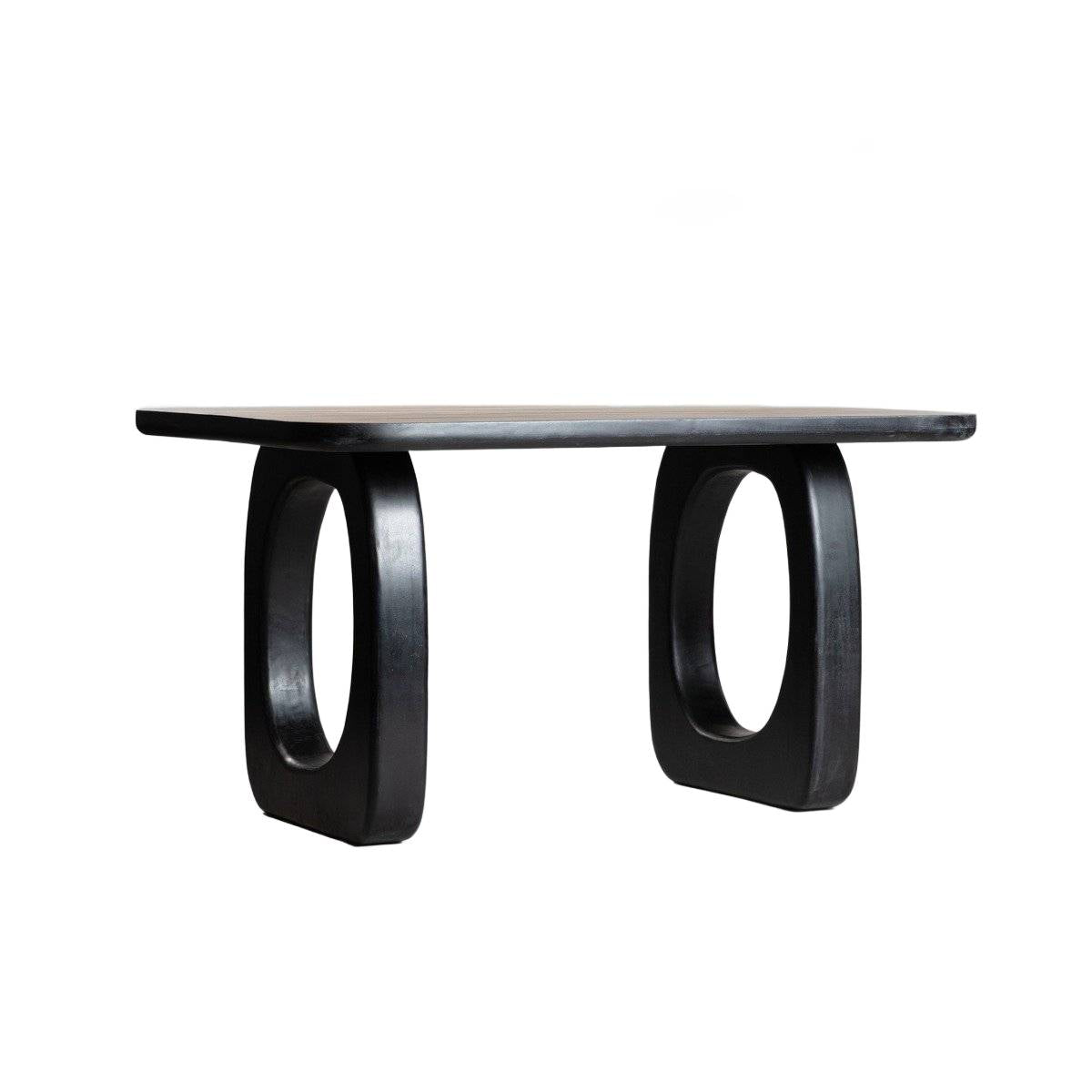ASTIR Solid Mango Wood Black Table 160x100x76 cm