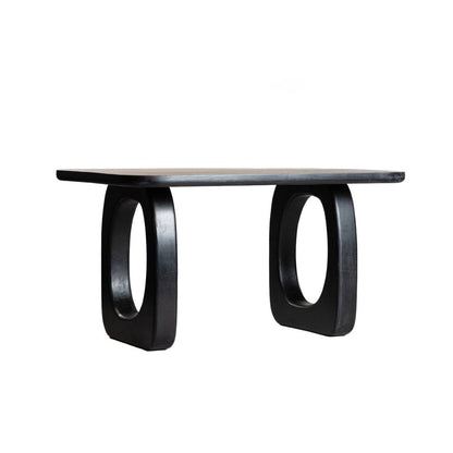 ASTIR Solid Mango Wood Black Table 160x100x76 cm