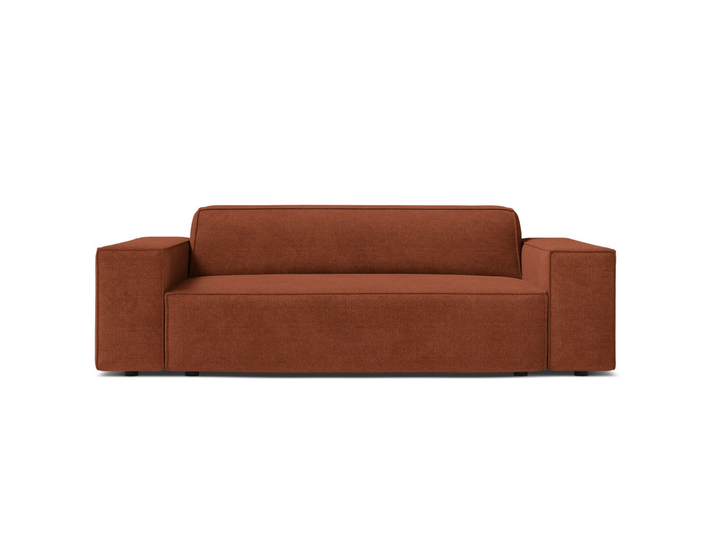 Jodie — Sofa Brick (Liberty 9) Black Plastic