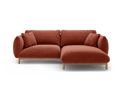 Ada — Corner Sofa (220x179x78 cm) Auburn (Wind 52) Right