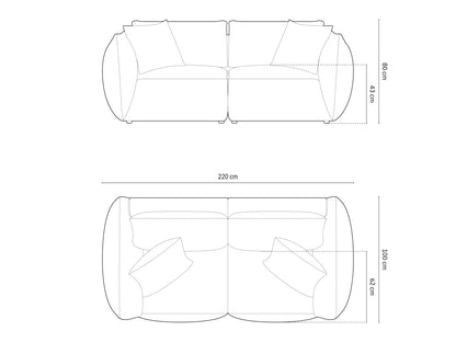 Chris — Sofa (220.0x100.0x80.0 cm)