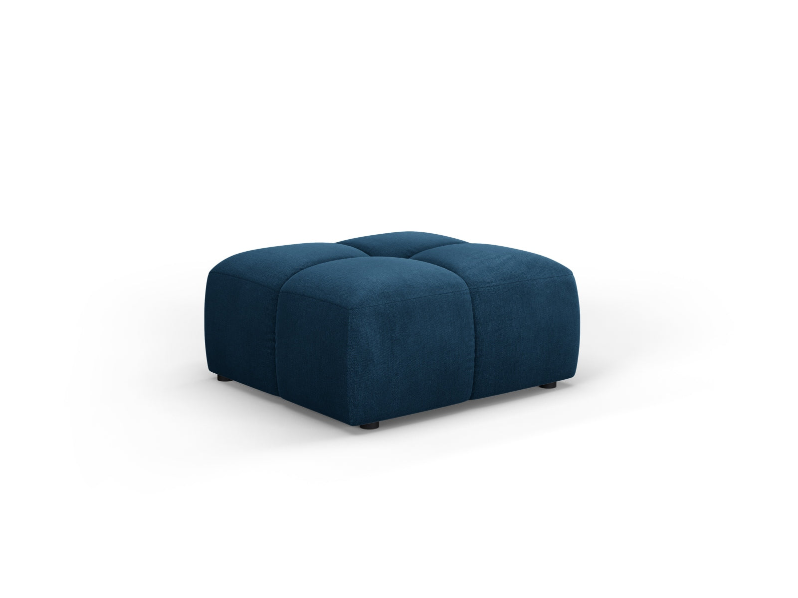 Moritz — Pouf Royal Blue (Rebel 12) Must plastik