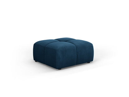 Moritz — Pouf Royal Blue (Rebel 12) Black Plastic