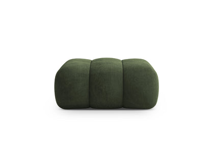Koge — Pouf Green (Vogue 11) Black Plastic