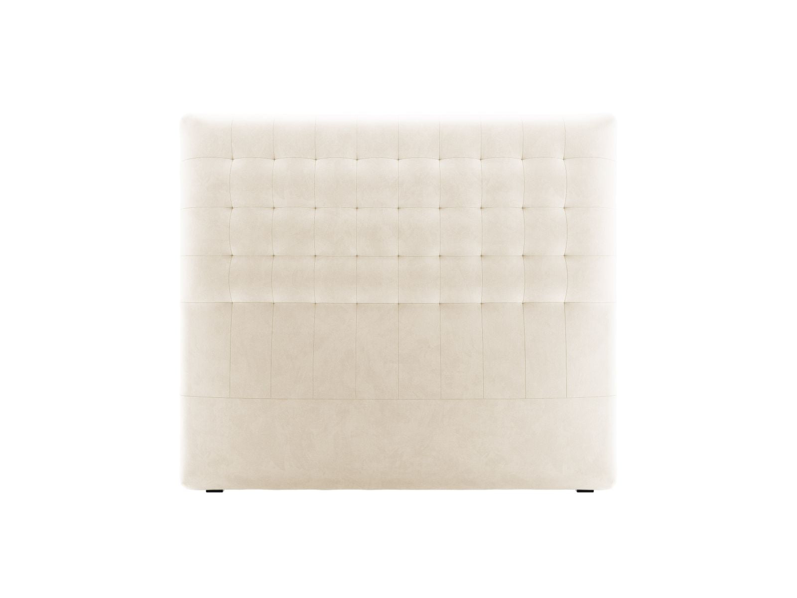 Nova — Headboard Beige (Paris Cream) Black Plastic