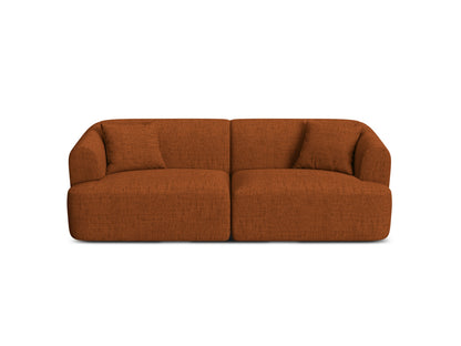 Campi — Sofa Brick (Moly 54) Black Plastic