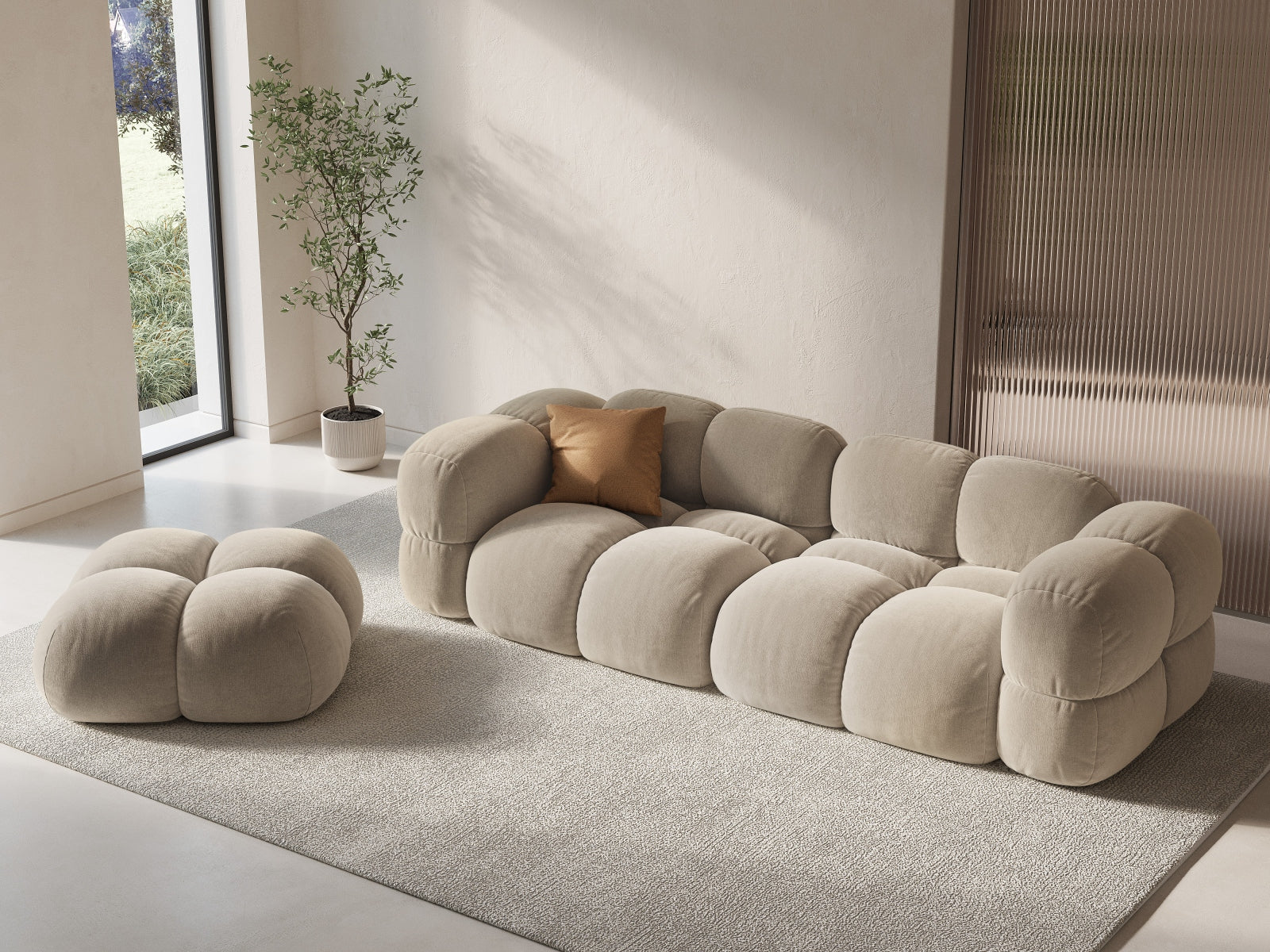 Loretto — Sofa (250x100x68 cm)