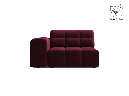 Jennifer — Modular Sofa (106x102x78 cm) Burgundy (Venus 2932) Left