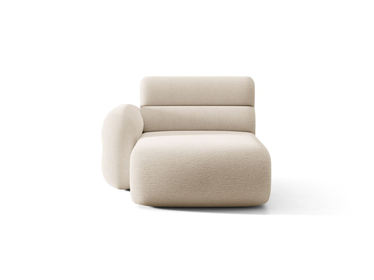Neo — Chaise Longue (110x165x83 cm) Beige (Baloo 2074) Left
