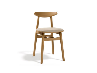 Bony — Chair (42x47x80 cm) Beige (Venus 2928) American Walnut