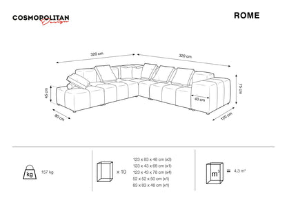 Rome — Corner Sofa
