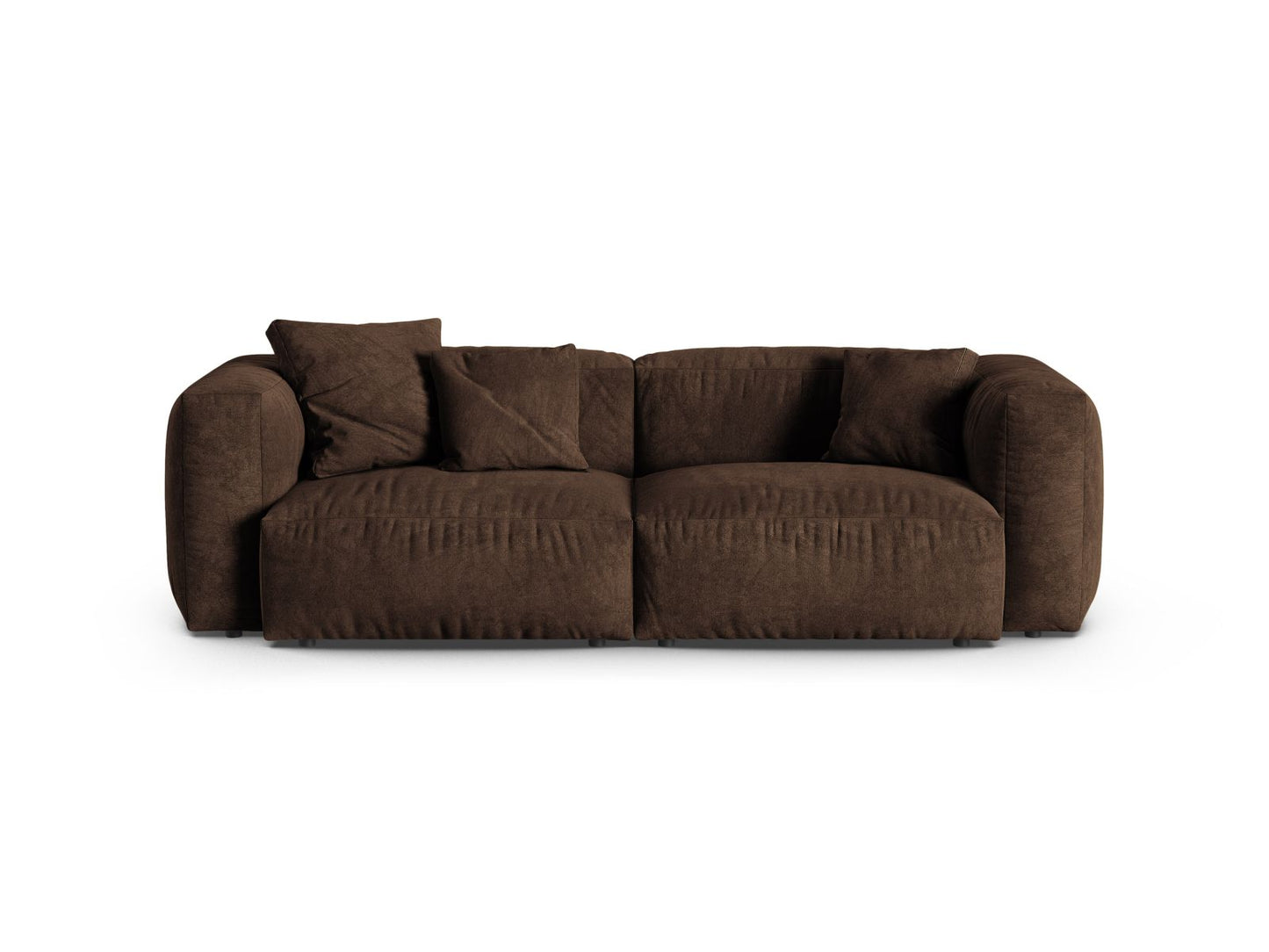 Martina — Sofa Chocolate (Vogue 6) Black Plastic