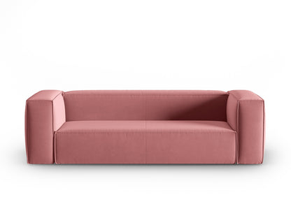 Mackay — Sofa Flamingo (Casino Salmon) Black Plastic