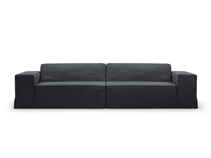 Jodie — Sofa Cover Grey And Blue (LINS 89) Default