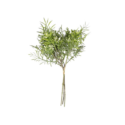 MONTA Pink Flower Bouquet with Green Foliage - 33 cm