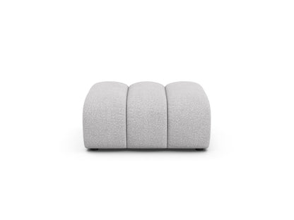 Lupine — Pouf Light Grey (Baloo 2085) Black Plastic