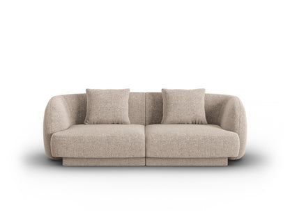 Tulum — Sofa Beige (Haga 30) Black Plastic