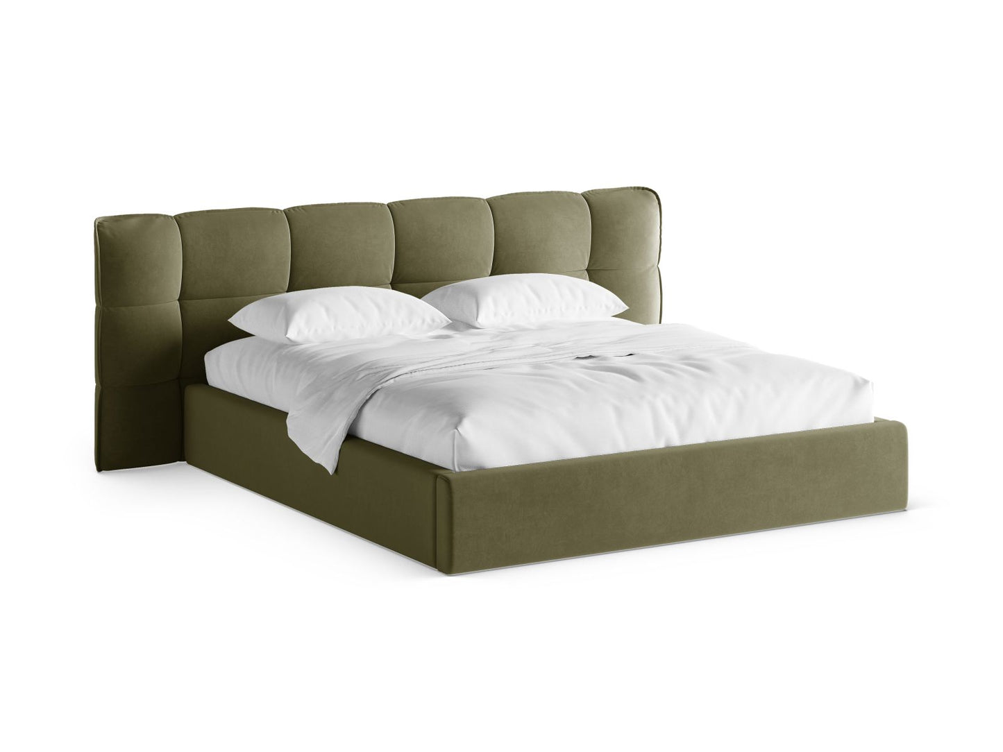 Eric — Bed Light Green (Casino Forest) Black Plastic