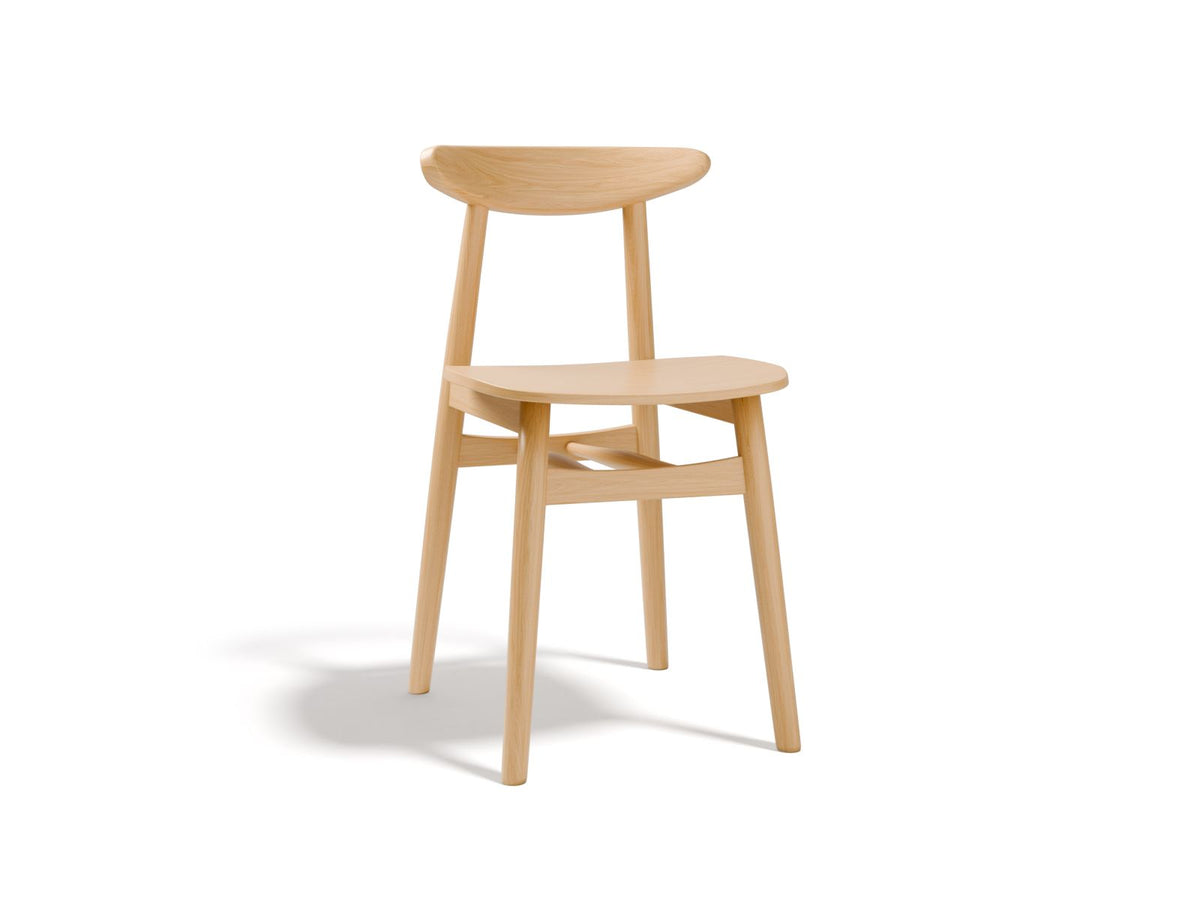 Elie — Chair (47x42x80 cm) Natural Beech Wood (Natural Beech Wood)