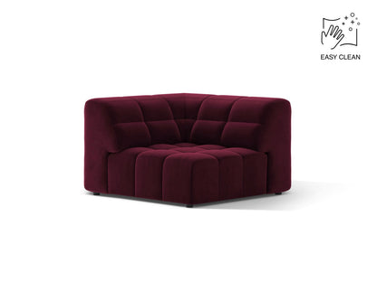 Jennifer — Modular Sofa (99x99x78 cm) Burgundy (Venus 2932)