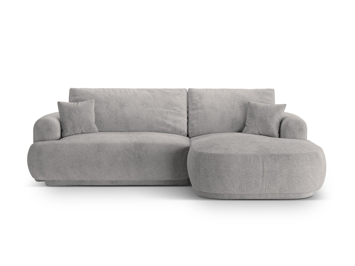 Ella — Corner Sofa (271x174x88 cm) Warm grey (Sorella 84) Right