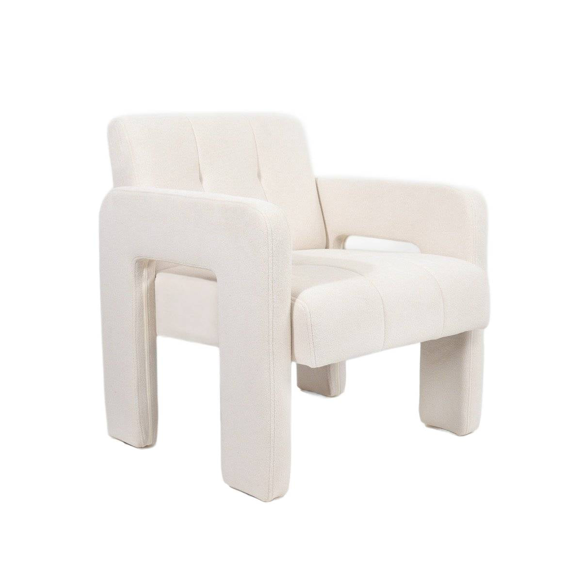 Armchair Pelle Beige 60x44x67 cm