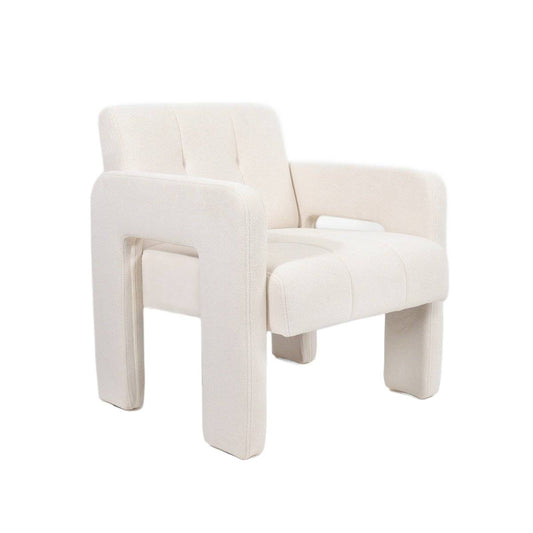 Armchair Pelle Beige 60x44x67 cm