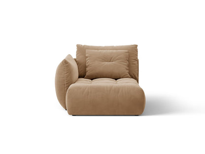 Bloom — Chaise Longue (112x152x97 cm) Almond Beige (Casino Lion) Left