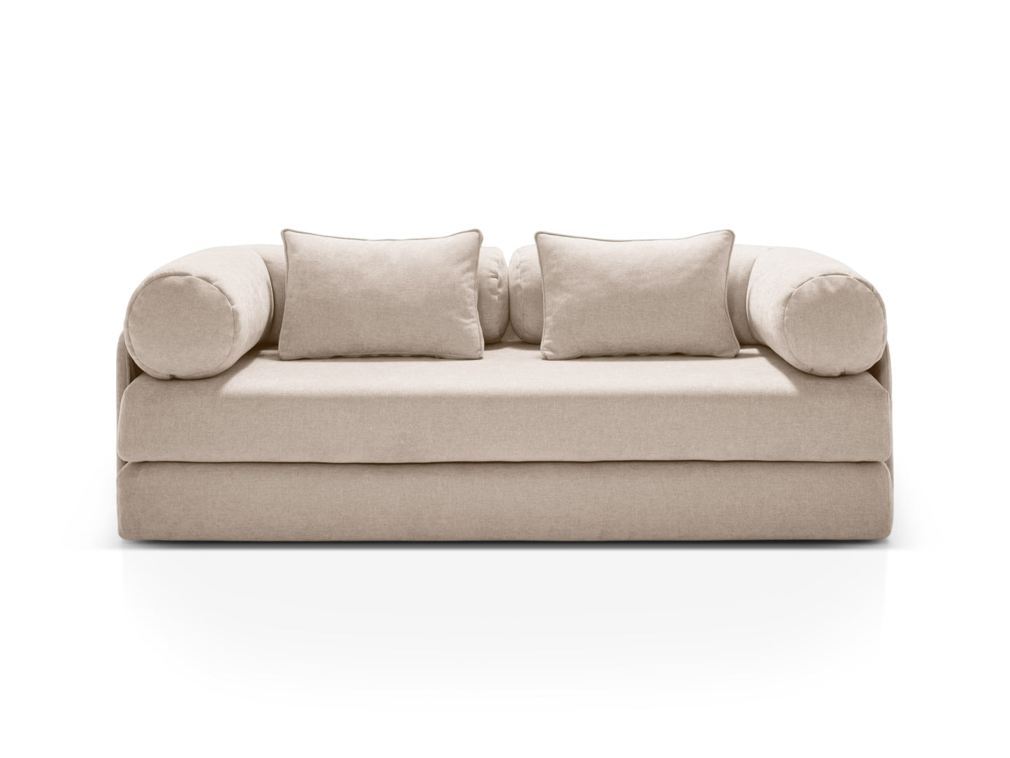 Dreamy — Sofa Beige (Liberty 2) Black Metal