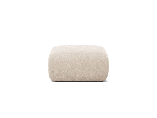 Molino — Pouf Beige (Baloo 2074) Black Plastic