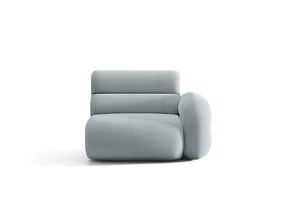 Neo — Modular Sofa (110x100x83 cm) Light Blue (Baloo 2086) Right