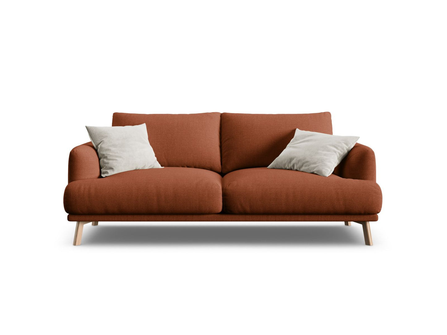 Naomi — Sofa Brick (Liberty 9) Wood