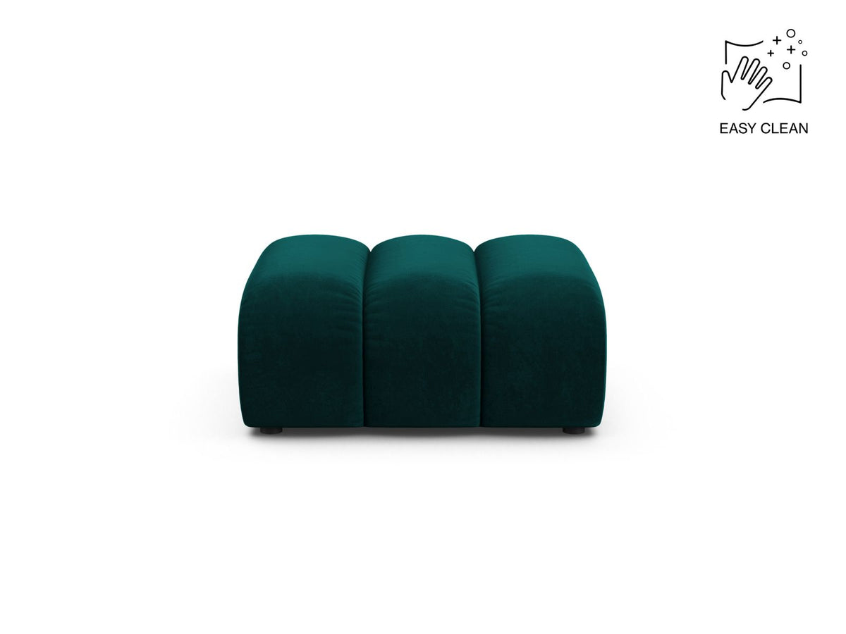 Lupine — Pouf Deep Petrol (Venus 2911) Black Plastic