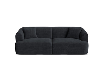 Campi — Sofa Black (Lincoln 100D) Black Plastic