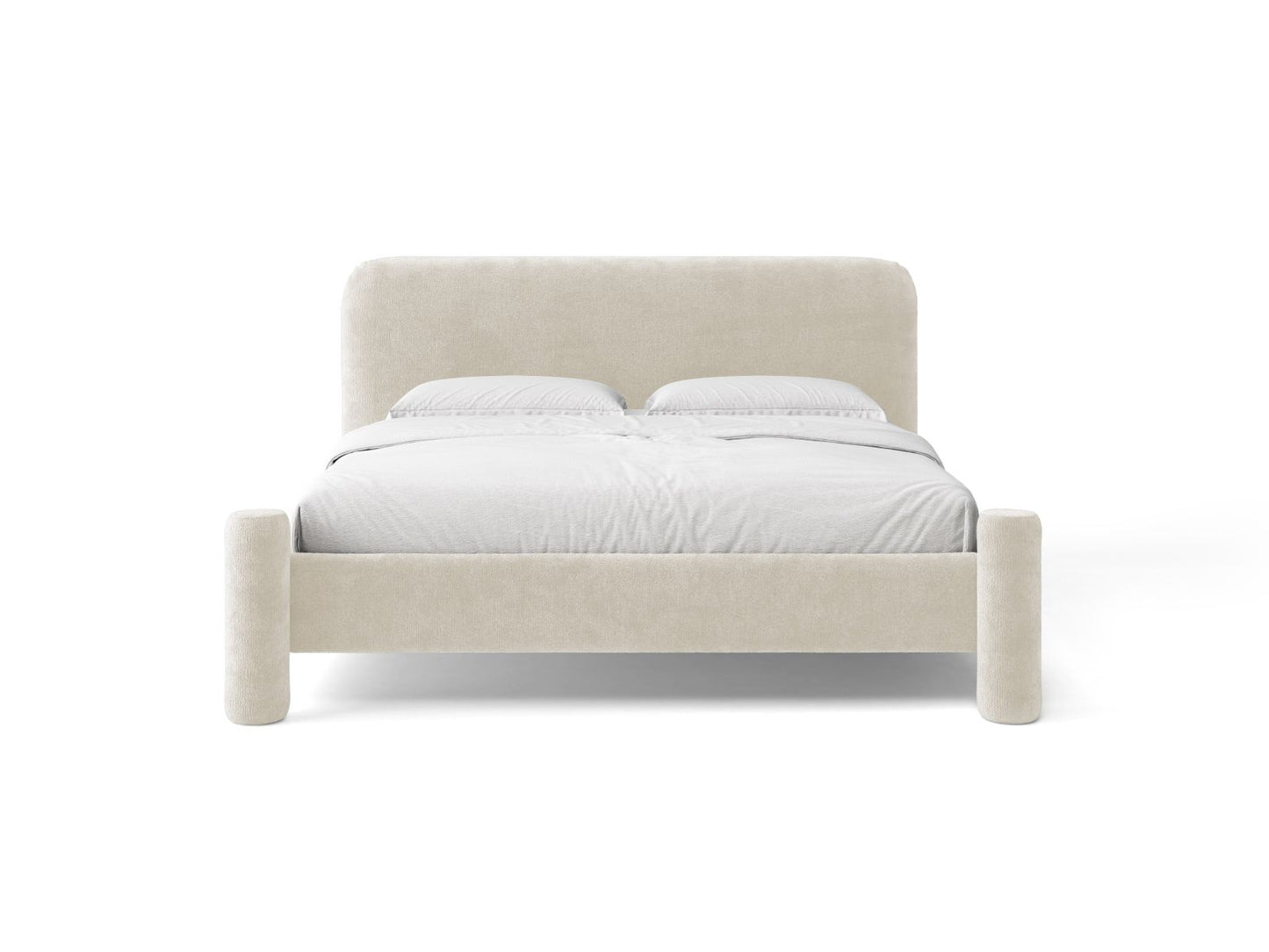Vera — Bed (164x223x100 cm) Light Beige (Perfect Harmony 02)