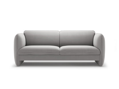 Georgia — Sofa (204x90x80 cm) Light Grey (Magic Velvet 2239)