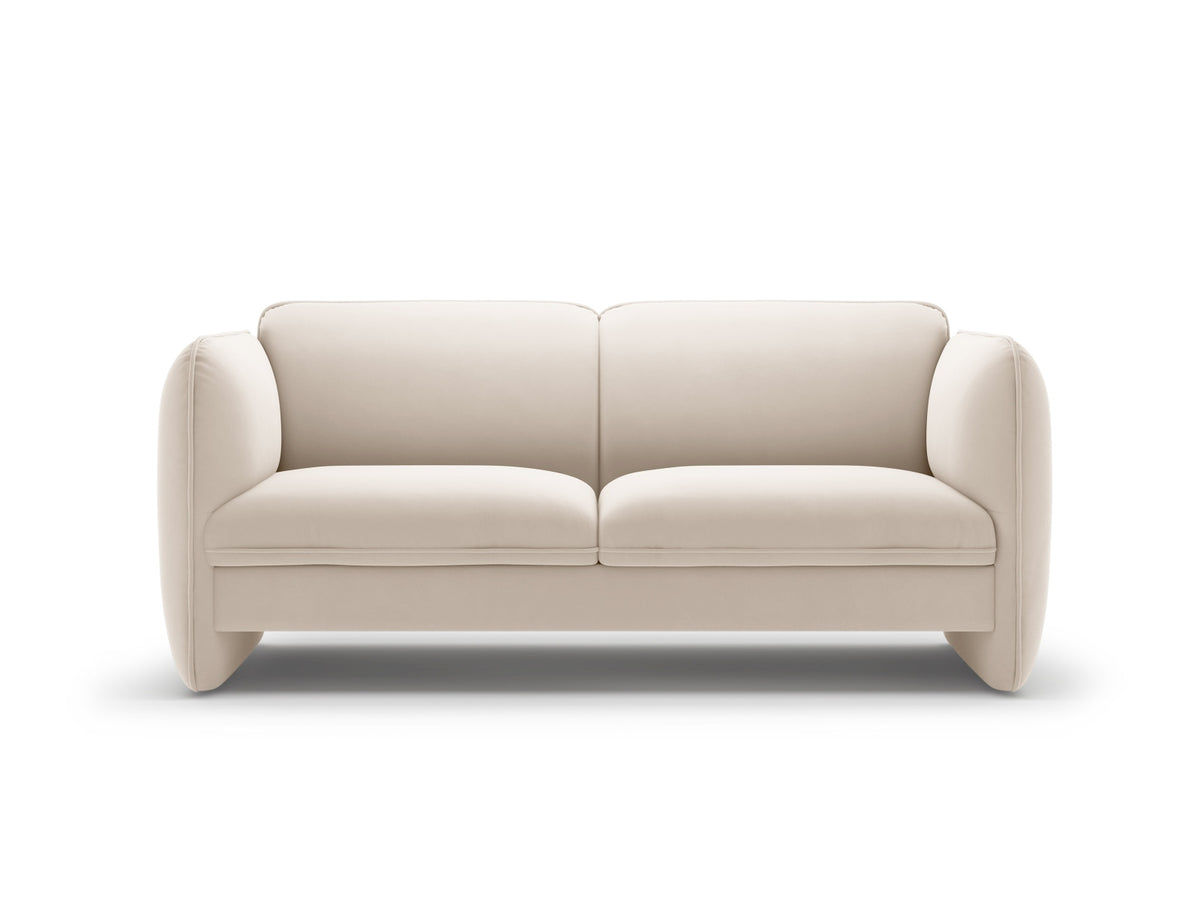 Georgia — Sofa (168x90x80 cm) Ivory (Magic Velvet 2256)