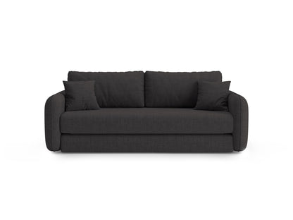 Dormi — Sofa Anthracite (Moly 97) Black Plastic