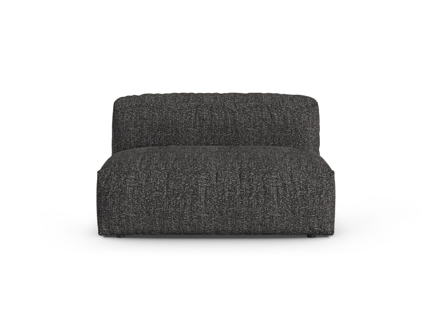Martina — Modular Sofa Anthracite (Monet Anthracite) Black Plastic