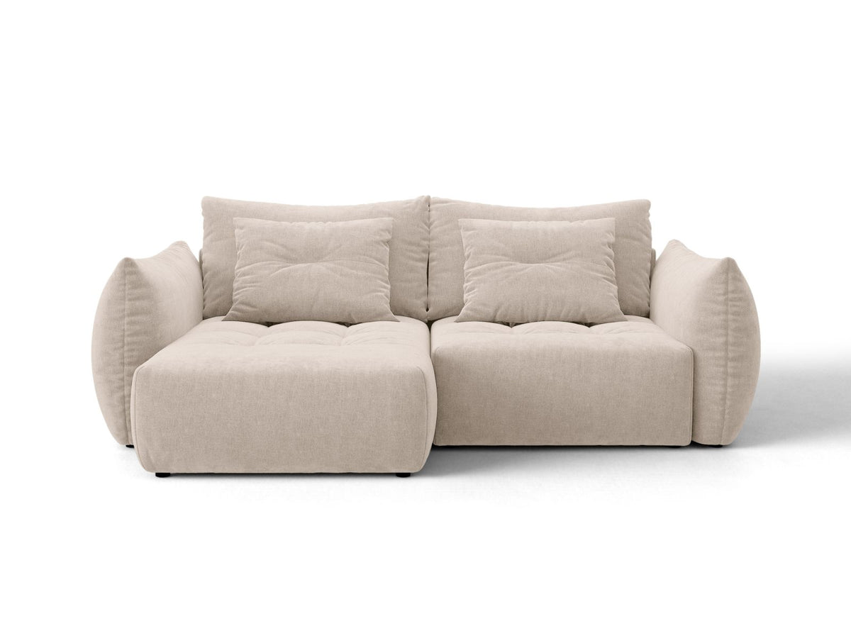 Bloom — Sofa (250x152x87 cm) Light Beige (Wind 05) Left