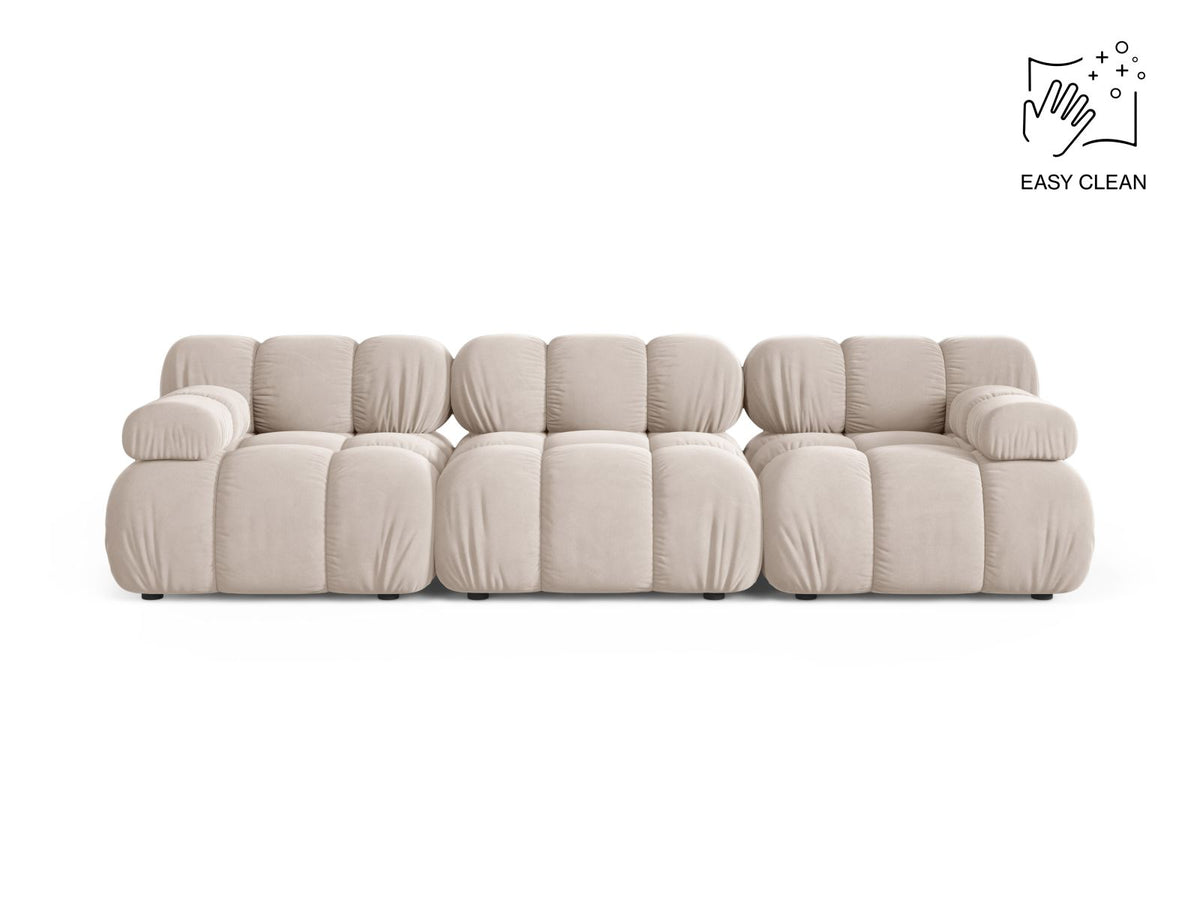 Bellis — Sofa (282x94x70 cm) Light Beige (Venus 2927) Unknown
