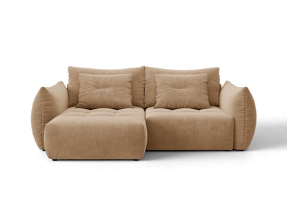 Bloom — Sofa (250x152x87 cm) Almond Beige (Casino Lion) Left