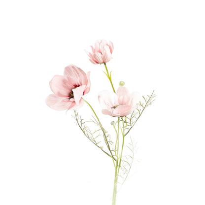 EMRA Pink Poppies Artificial Branch 76 cm