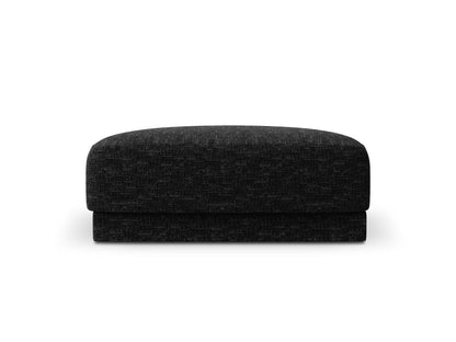 Miley — Pouf Anthracite (Eden 21 Black) Black Plastic